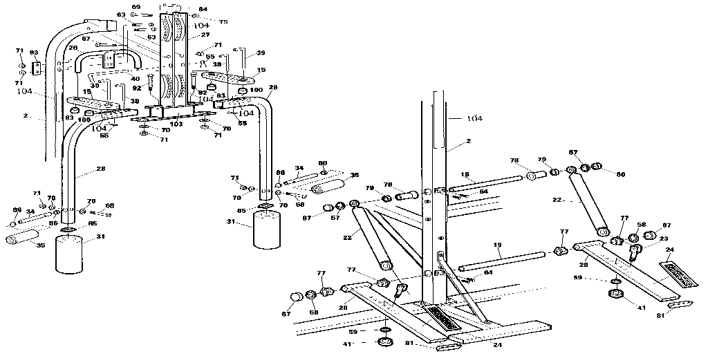 Weider 114-2 #2 drawing diagram