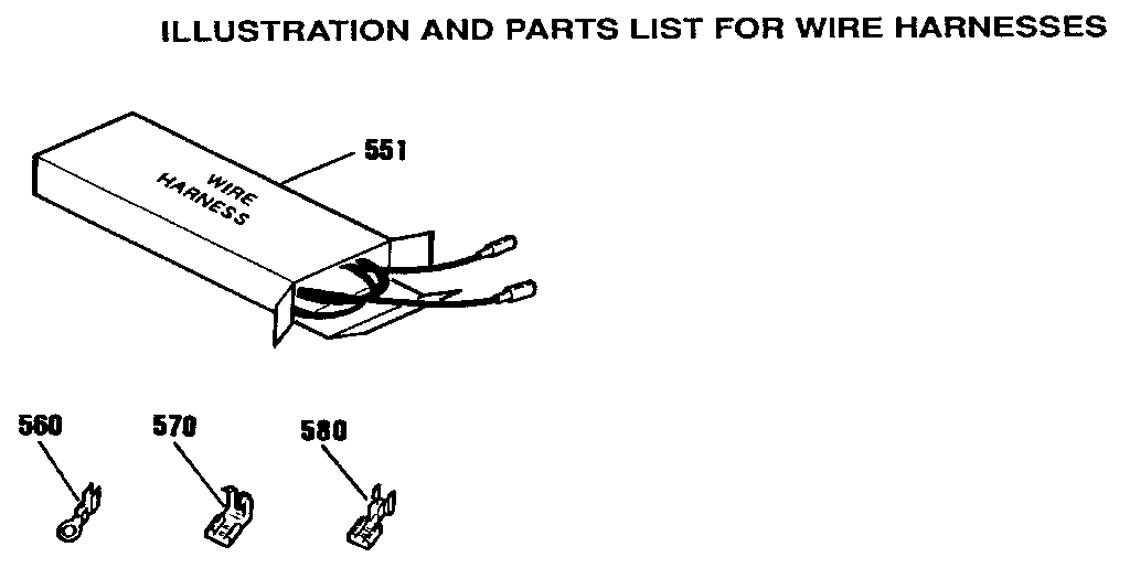 Kenmore 9119372592 wire harnesses diagram