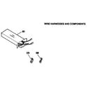 Kenmore 9114262991 wire harnesses and components diagram