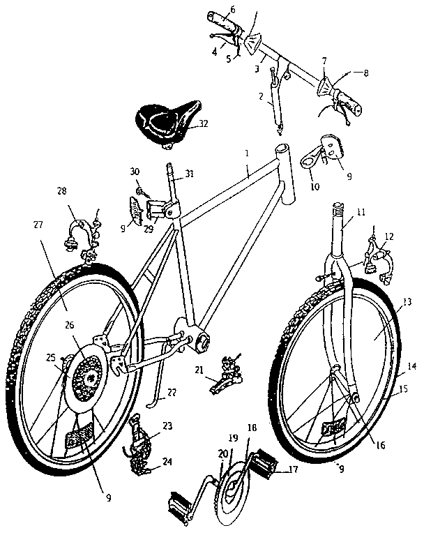 Sears 507476110 unit parts diagram