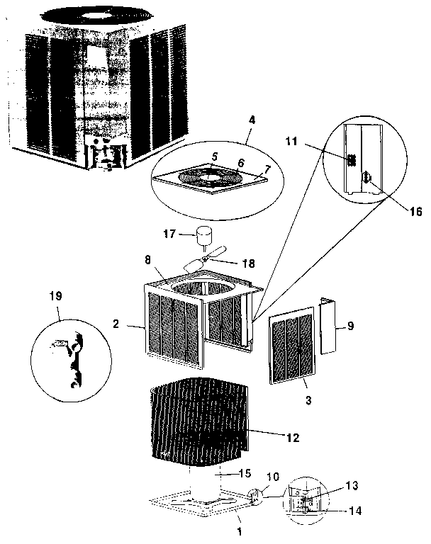 Weatherking SFCR-10-301A replacement parts diagram