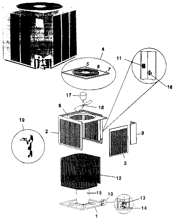 Weatherking SFCR-10-424A replacement parts diagram