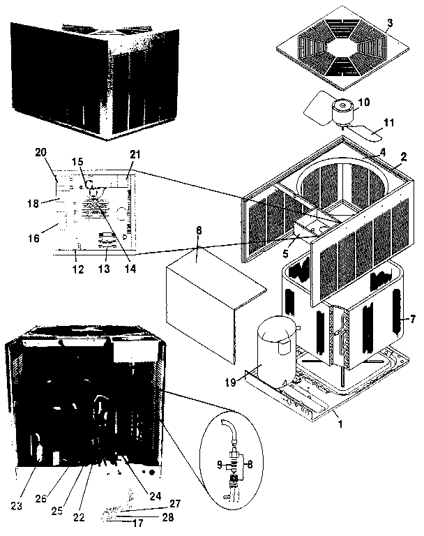Weatherking WPKEA-048CAS replacement parts diagram