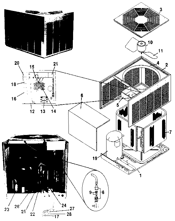 Weatherking WPKEA-048JAS replacement parts diagram