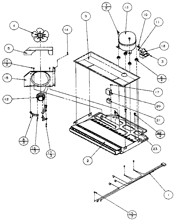 Amana TS18RB-P1158403W panasonic compressor diagram