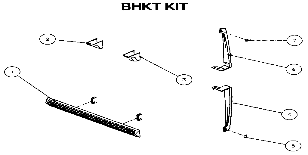 Amana TS18RB-P1158403W bhkt kit diagram