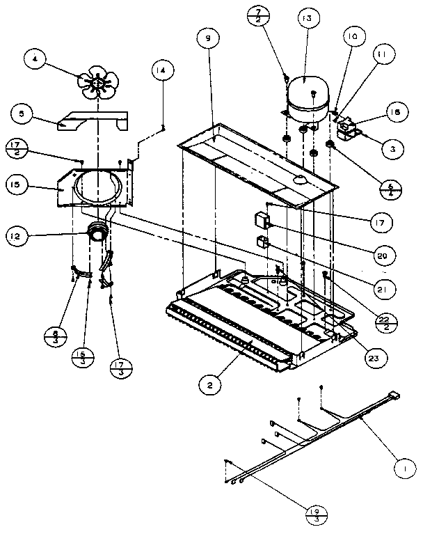 Amana TX18R-P1158404W panasonic compressor diagram