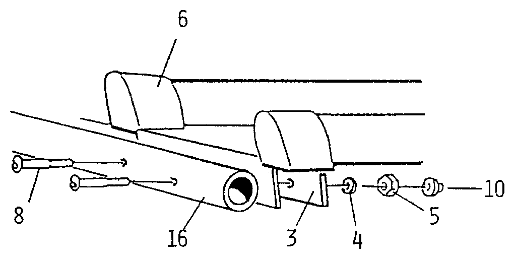 Sears 37210 slide hardware assembly diagram
