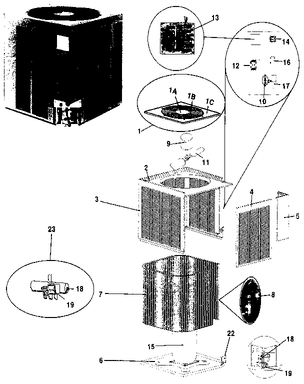 Weatherking SFHR-10-301A replacement parts diagram