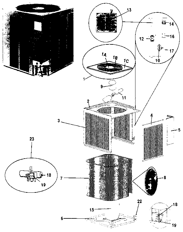 Weatherking SFHR-10-423A replacement parts diagram