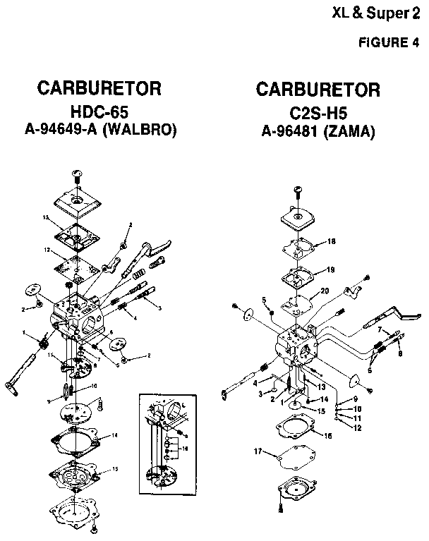Homelite UT-10655 figure 4 diagram