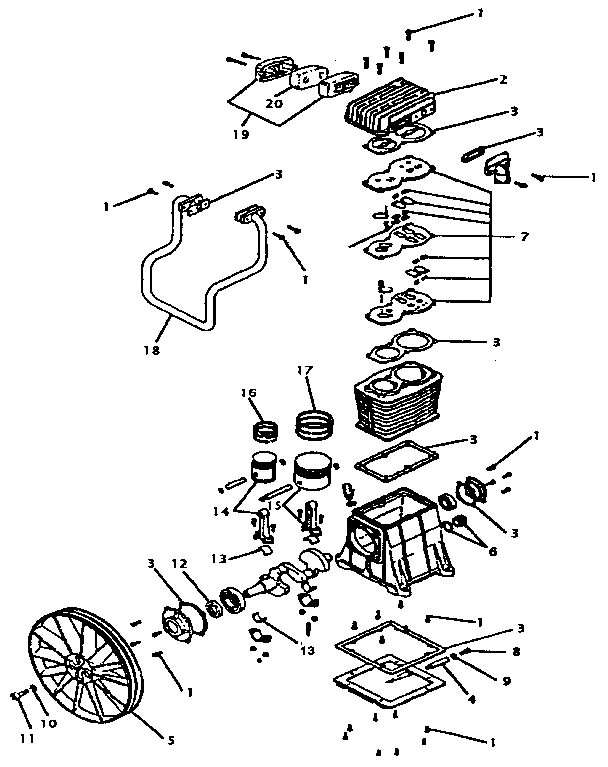 Craftsman 919177252 compressor pump diagram diagram