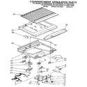 Whirlpool ET16ZKXXG00 compartment separator diagram