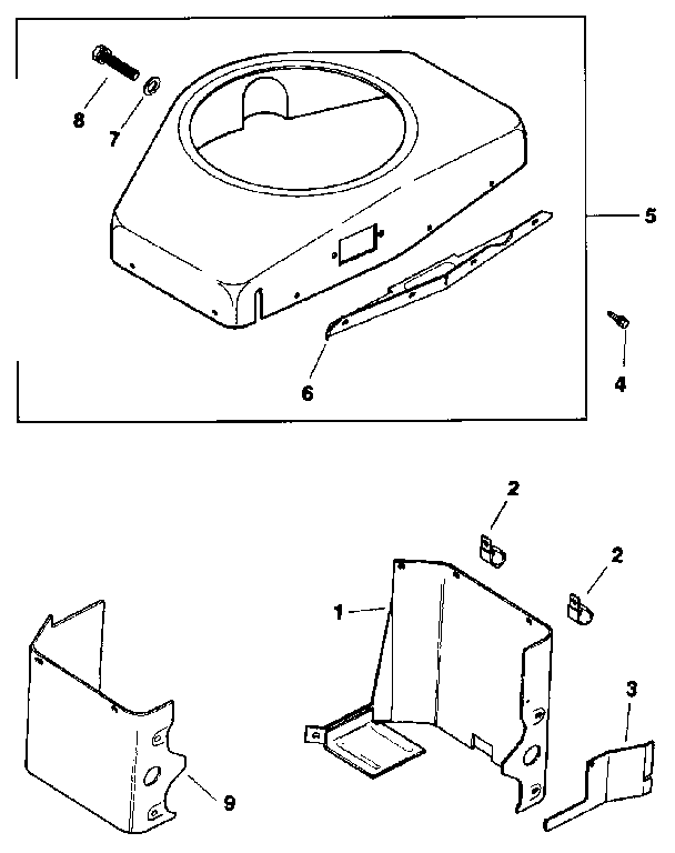 Craftsman 917255980 baffles and shroud diagram