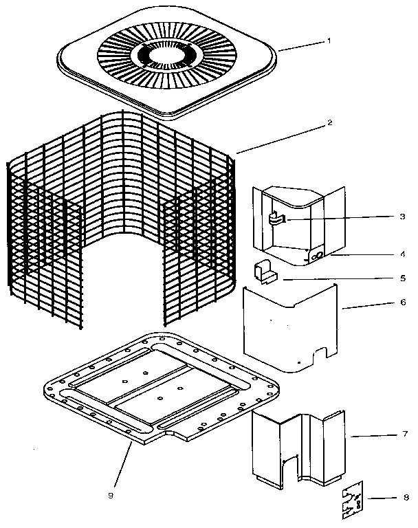 ICP CH9542VKA1 non-functional diagram