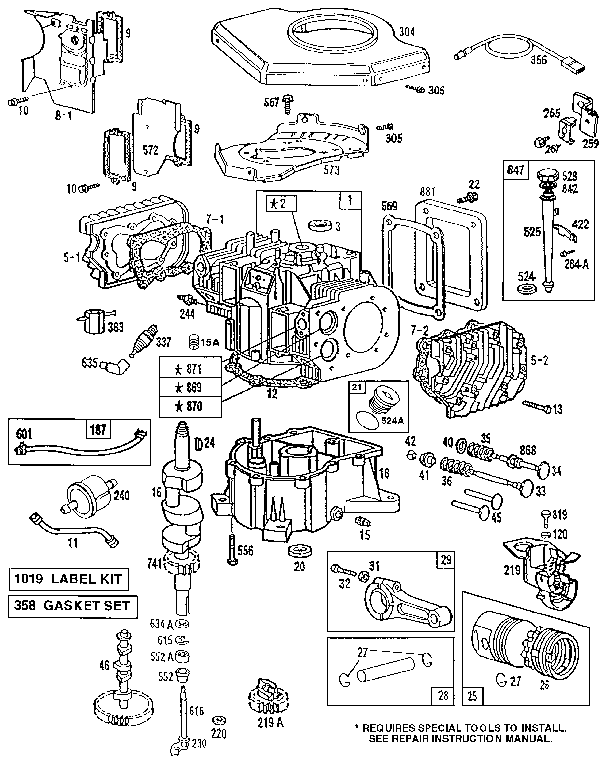 Craftsman 917255970 cylinder assembly diagram