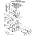 Whirlpool E18PKXYG00 shelf diagram