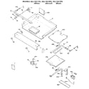 Kenmore 3627361892 burner section diagram