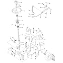 Craftsman 917255695 steering assembly diagram