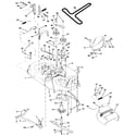 Craftsman 917255695 42" mower deck diagram