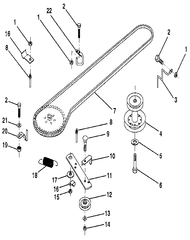Craftsman 917256920 ground drive diagram