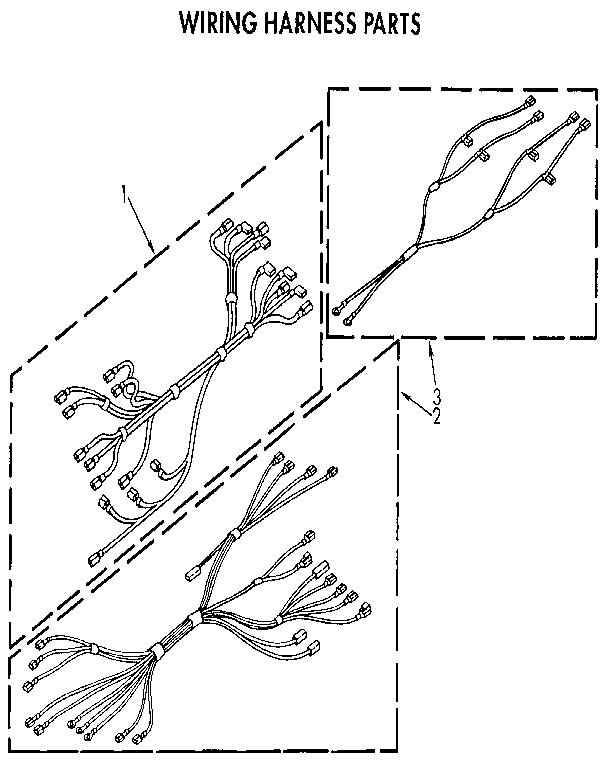 Whirlpool RF366BXVW1 wiring harness diagram