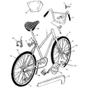 Huffy 23432 unit parts diagram