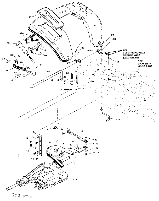 Craftsman 536255870 motion drive assembly diagram