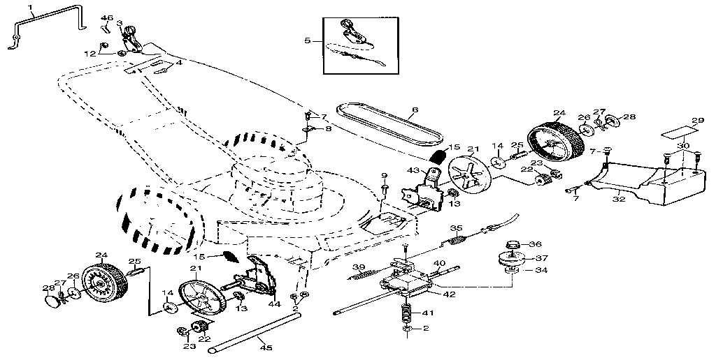 Craftsman 917378751 drive assembly diagram