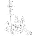 Craftsman 917255420 steering assembly diagram
