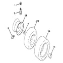 Craftsman 917255420 wheels & tires diagram
