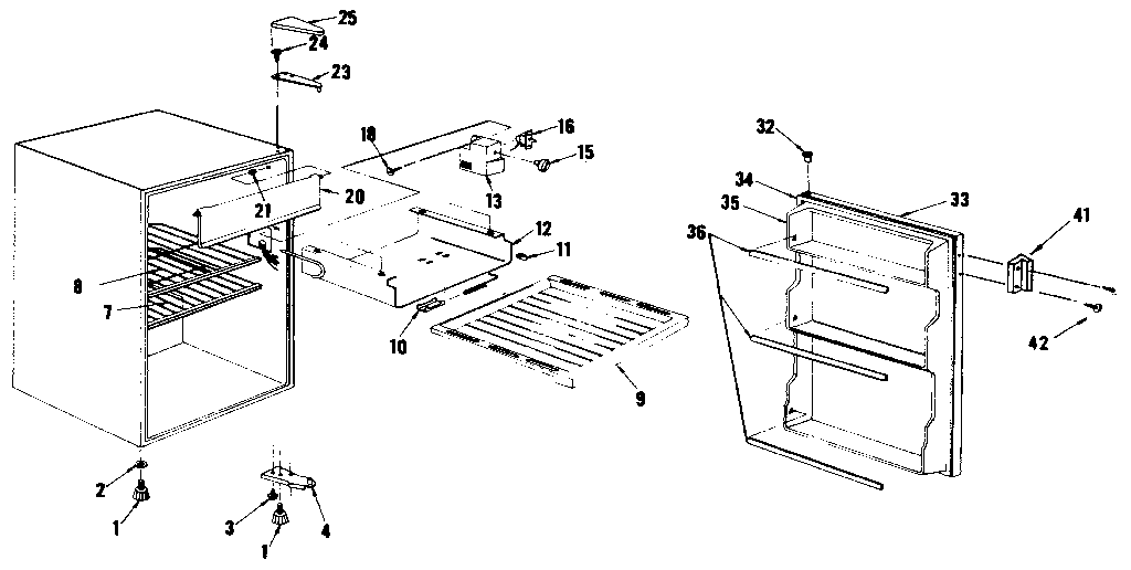 Craftsman 5649935610 cabinet parts diagram