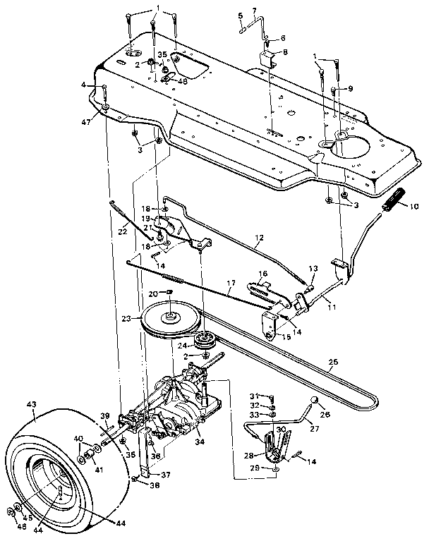 Craftsman 502255532 motion drive diagram