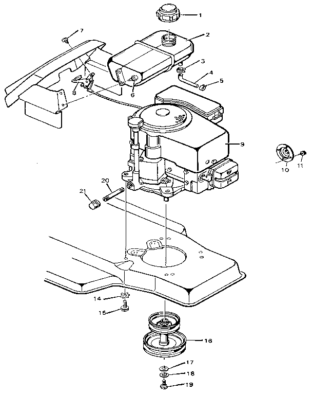 Craftsman 502255532 engine mount diagram