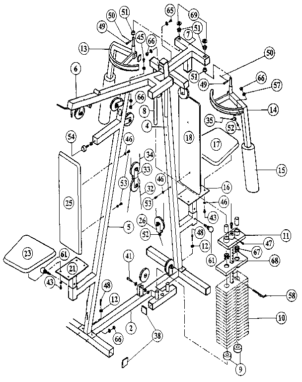 Formula Ventures 5150 unit parts diagram