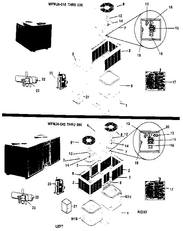 Weatherking WPMJA-03OJ replacement parts diagram