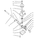 Lawn-Boy 10210-3900001 AND UP gear case assembly diagram