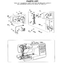 Kenmore 38519150090 presser bar assembly diagram
