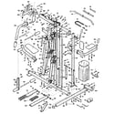 Weslo WL820921 unit parts diagram