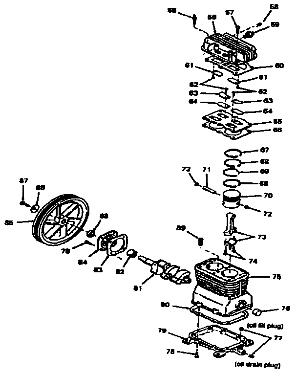 Craftsman 919176431 compressor pump diagram