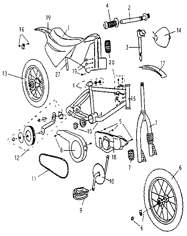 Roadmaster R7299 unit parts diagram