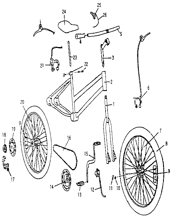 Roadmaster R3003 unit parts diagram