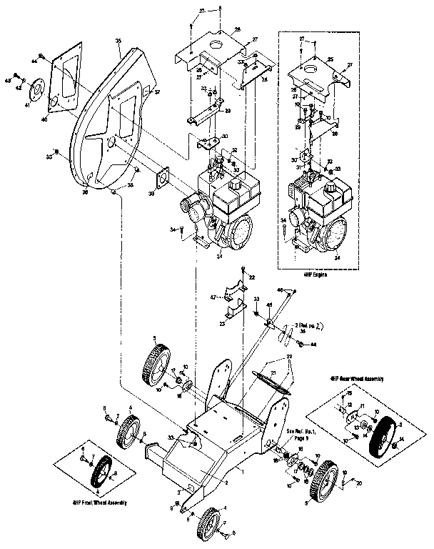 Craftsman 79883 ground drive diagram
