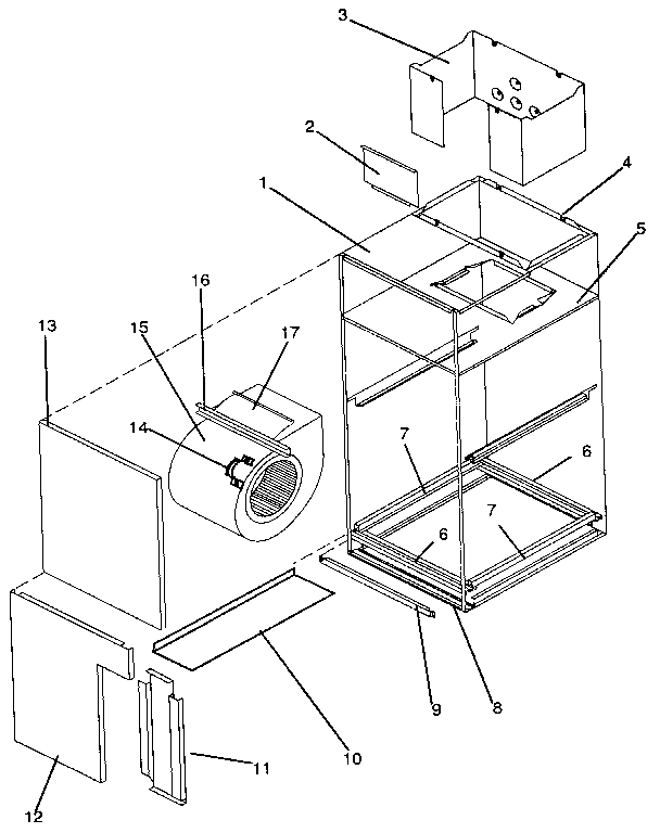 ICP MMC524B3X1 non-functional replacement diagram
