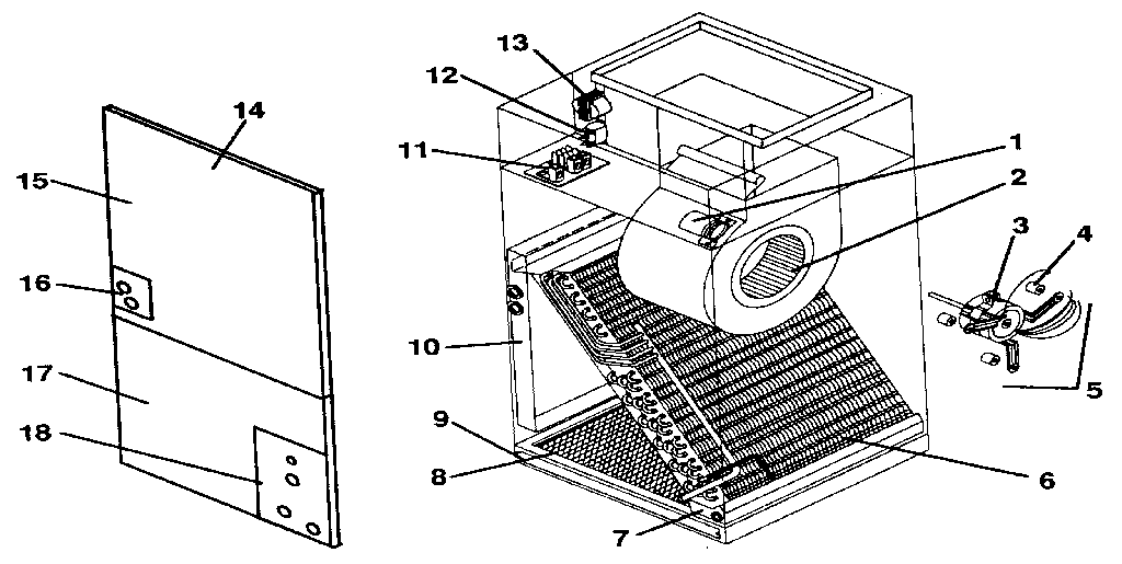 ICP BA3024SKB1 replacement diagram