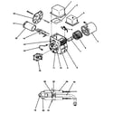 ICP NUOD105FH01 burner assembly diagram