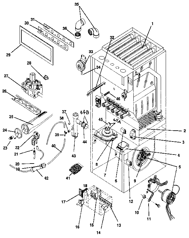 ICP NUGK100DH12 functional replacement diagram
