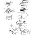 Craftsman 2581069530 grill and burner diagram