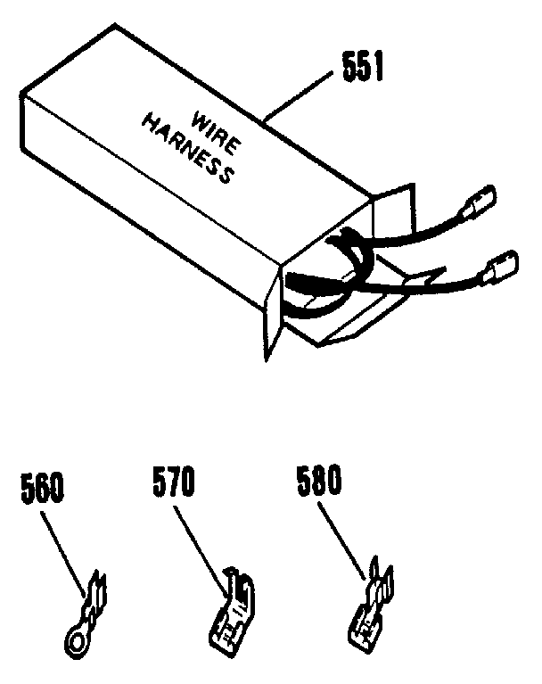Kenmore 9114803590 wire harnesses diagram
