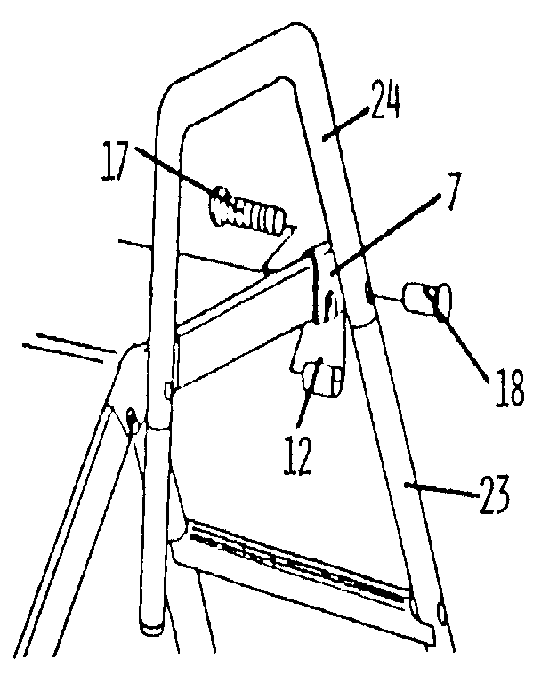 Sears 512720969 ladder rails diagram